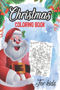 Christmas coloring book for kids