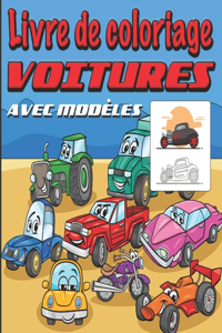 Livre de coloriage VOITURES