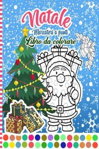 Natale Marcatori A Punti Libro Da Colorare