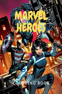 Marvel Heroes Coloring Book