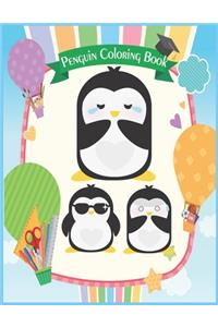 Penguin Coloring Book