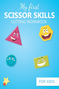 My first Scissor Skills cutting workbook for kids