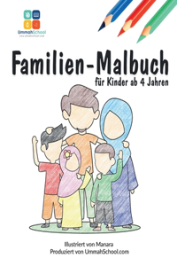Familien Malbuch