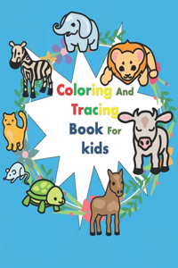 Coloring and Tracing book for kids