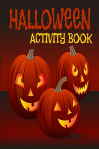 Halloween Activity Book