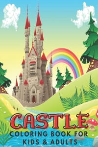 Castle Coloring Book For Kids