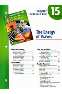 North Carolina Holt Science & Technology Chapter 15 Resource File: The Energy of Waves: Grade 6