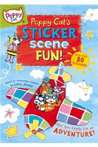 Poppy Cat's Sticker Scene Fun