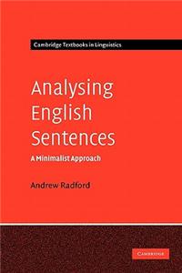 Analysing English Sentences