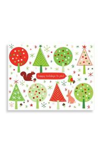 Festive Forest Holiday Cards