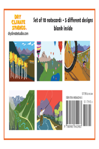 Rocky Mountain Winter Blank Note Card Set