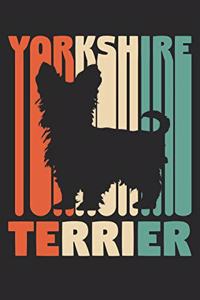 Vintage Yorkshire Terrier Notebook - Gift for Yorkshire Terrier Lovers - Yorkshire Terrier Journal