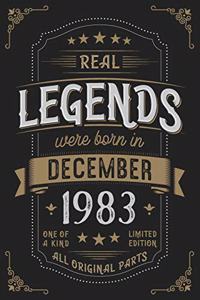 Real Legends were born in December 1983