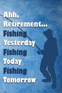 Ahh, Retirement... Fishing Yesterday Fishing Today Fishing Tomorrow