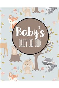Baby's Daily Log Book