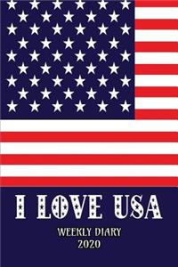 I Love USA - Weekly Diary 2020