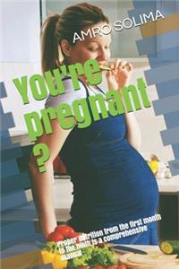 You're pregnant ?