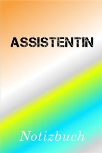 Assistentin Notizbuch