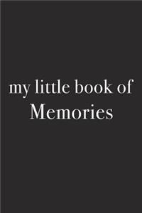My Little Book of Memories