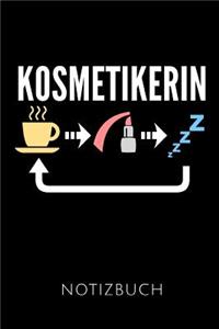 Kosmetikerin Notizbuch