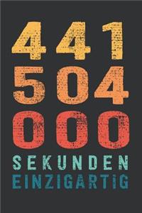 441 504 000 Sekunden Einzigartig