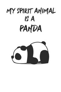 My Spirit Animal is a Panda