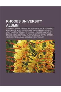 Rhodes University Alumni