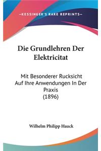 Die Grundlehren Der Elektricitat