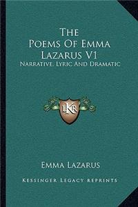 Poems of Emma Lazarus V1