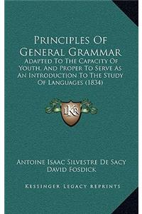 Principles of General Grammar