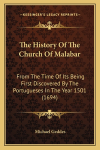 The History Of The Church Of Malabar