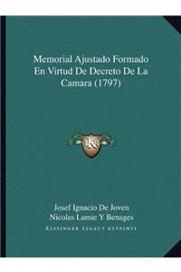 Memorial Ajustado Formado En Virtud De Decreto De La Camara (1797)
