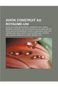 Avion Construit Au Royaume-Uni
