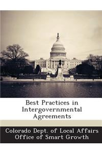 Best Practices in Intergovernmental Agreements