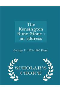 Kensington Rune-Stone