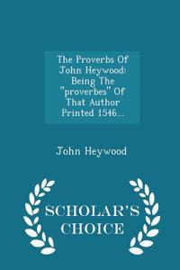 Proverbs of John Heywood