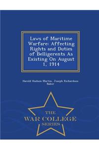 Laws of Maritime Warfare