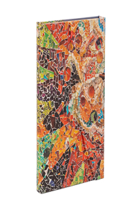 Gaudi’s Sun (Gaudi’s Mosaics) Mini Unlined Hardback Journal (Wrap Closure)