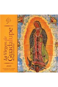 La Virgen de Guadalupe 2019 Square Spanish English Foil