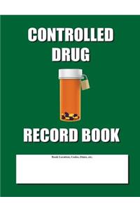Controlled Drug Record Book