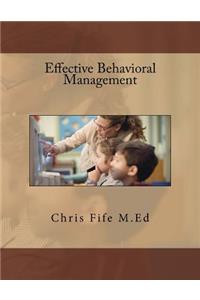 Effective Behavioral Management