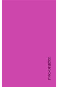 Pink Notebook: Ruled Paper Notebook ( Journal / Cuaderno / Portable )