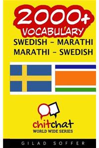 2000+ Swedish - Marathi Marathi - Swedish Vocabulary