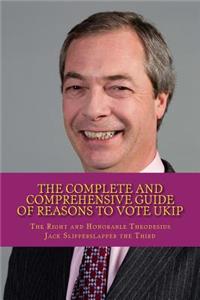 The Complete and Comprehensive Guide of Reasons to Vote UKIP - Empty Book