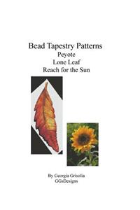 Bead Tapestry Patterns Peyote Lone Leaf Reach for the Sun
