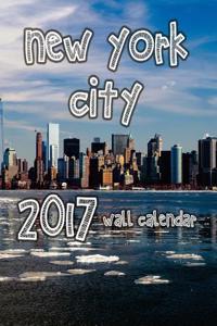 New York City 2017 Wall Calendar