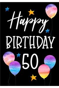 Happy Birthday 50