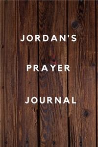 Jordan's Prayer Journal