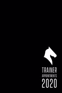 Horse trainer appointment book 2020