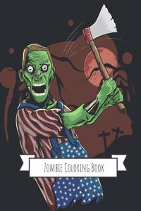 Zombie Coloring Book